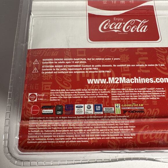 2018 M2 Machines Coca-Cola 1971 Nissan Skyline GT-R JPN01 18-49 MIP - Picture 5 of 8